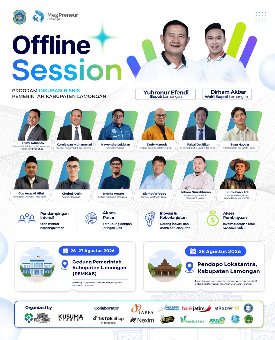 Hari Pertama Offline Session MegPreneur Lamongan 2026 Bekali Peserta dengan AI, Strategi Marketing, dan Peluang Ekspor