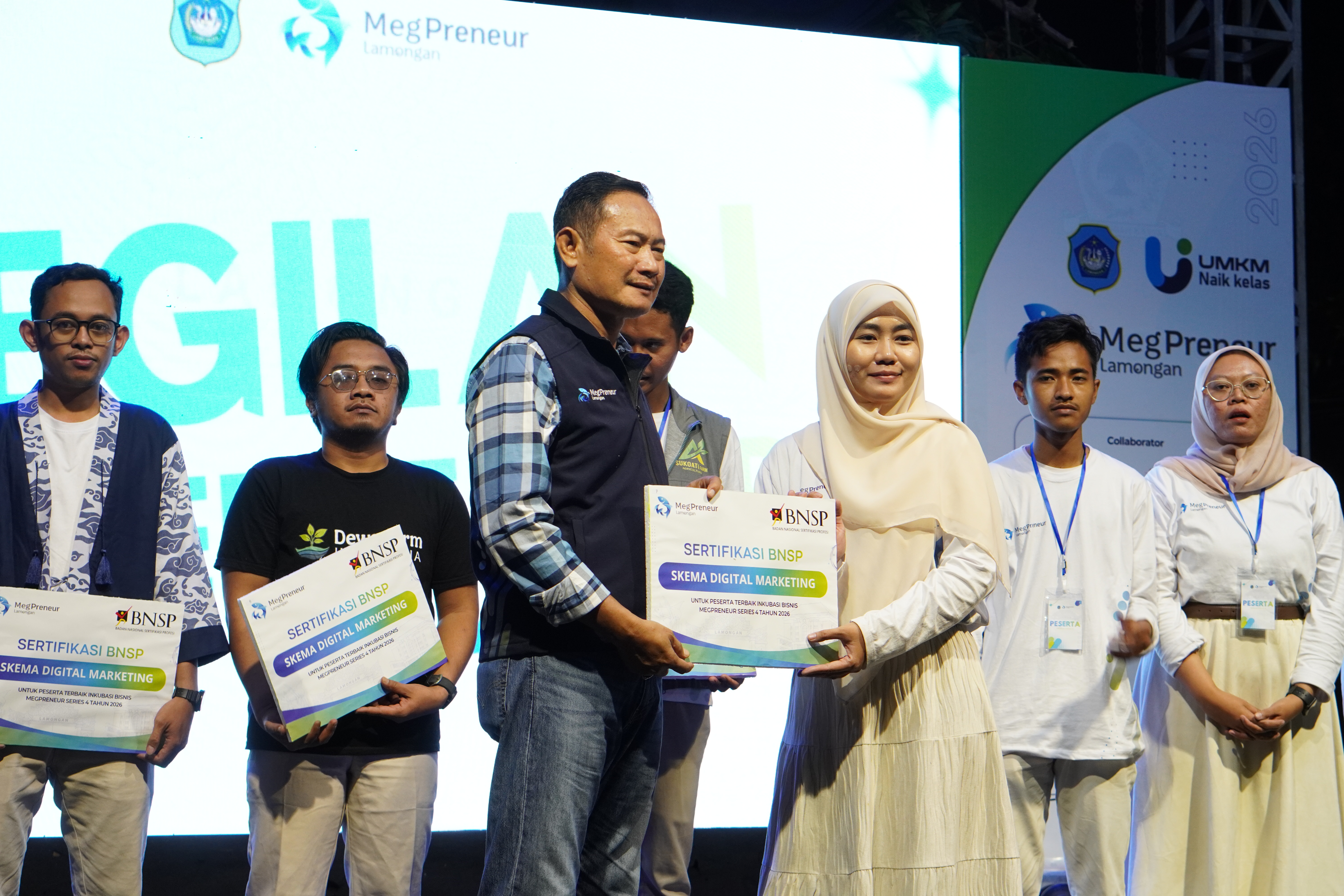 MegPreneur Lamongan 2026 Tuntaskan Offline Session, 200 Peserta Tampilkan Bisnis dalam Pitching Booth